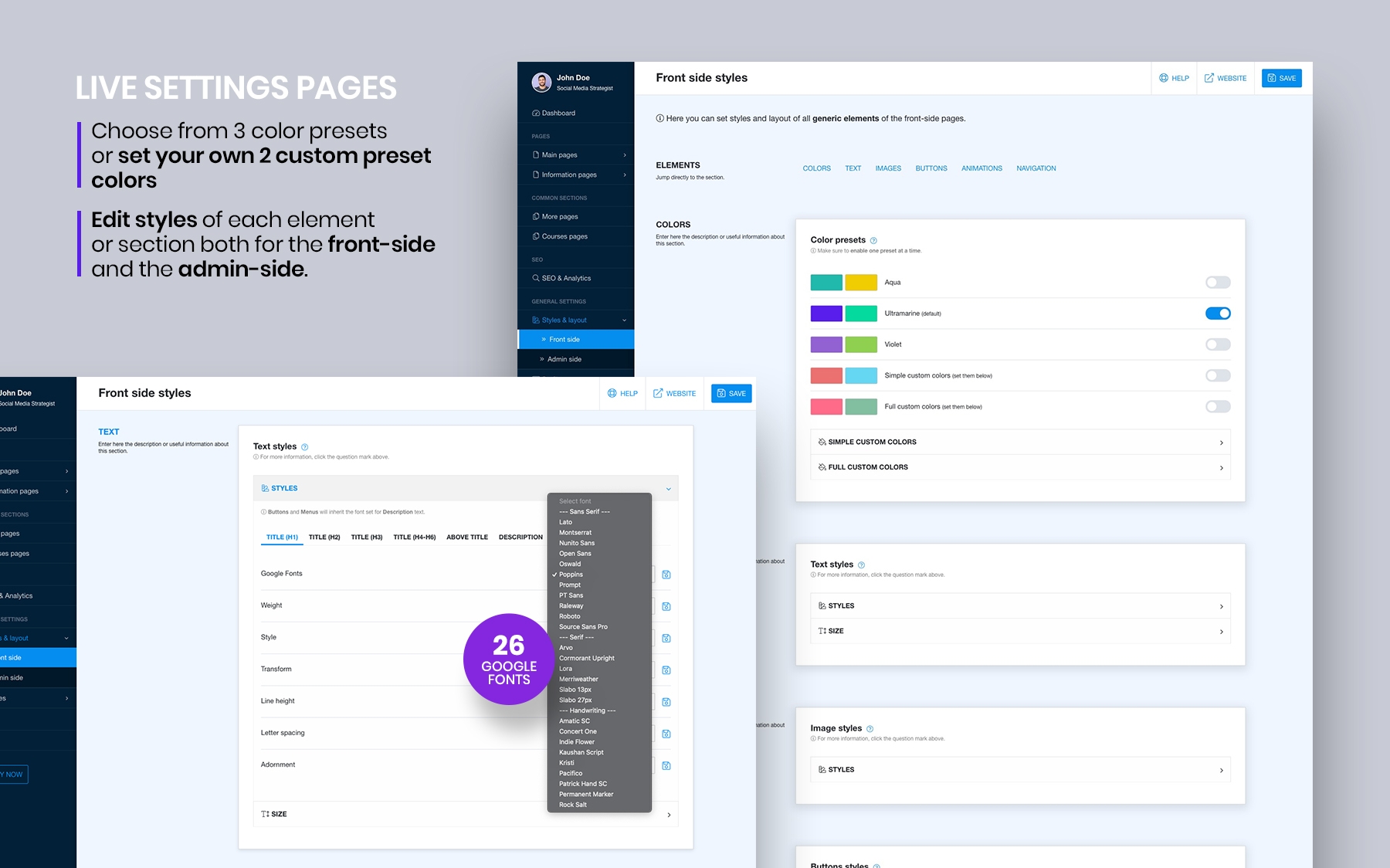 RapidWeaver project file
